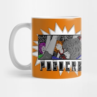 Pogo Crew ANSI ASCII Retro 8Bit TextArt Mug